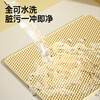HELLOJOY cat litter box mat is anti-splash and anti-bringing out, thickened double-layer filter sand control mat, wear-resistant and scratch-resistant EVA anti-slip mat