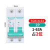 Tianzheng Electric Tgb1N air switch Dz47 small circuit breaker 1P2P single phase 3P switch 63A household 32A 2P___ TGB1N-63 type 3A