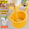 Niuxiang hangable sink drain basket household kitchen sink separates food residue filter basket fruit cleaning drain basket separate filter sink drain hanging basket green 2 pieces