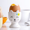Fantasy egg tray egg tray cup decoration breakfast egg storage dish bowl tableware cooked egg cup yellow small egg cup