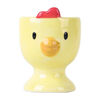 Fantasy egg tray egg tray cup decoration breakfast egg storage dish bowl tableware cooked egg cup yellow small egg cup