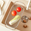 Yusenyi sink retractable drain rack kitchen fruit sink tableware storage 304 deep square basket + water tray