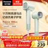 Panasonic high-speed hair dryer, quick-drying negative ion hair dryer for home use, does not hurt, sends girlfriend New Year gift, small forest spring green EH-NE6L