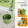 Niuxiang hangable sink drain basket household kitchen sink separates food residue filter basket fruit cleaning drain basket separate filter sink drain hanging basket green 2 pieces