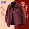 ROMON Zodiac Year Jacket Men's Jacket Men's 2026 Spring New Outdoor American Retro Loose Trendy Workwear Men's Clothing