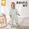 Betis baby one-piece smock for eating, waterproof and anti-dirty, baby crawling food supplement, bib, children's apron, climbing suit, snowfield