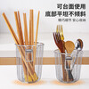 304 stainless steel chopstick barrel wall-mounted chopstick holder cage spoon tableware storage wall kitchen storage rack storage rack large 304 stainless steel suitable for chopsticks / long-term use will not cause embroidery