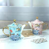 Fantasy English afternoon tea hotel commercial bone china water set coffee pot kettle teapot pink bird large pot 0ml