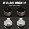 Geer gas stove switch knob natural gas liquefied gas stove desktop stove zinc alloy ignition accessories universal button 45 degree pair (8mm) ignition switch universal adaptation