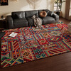 Fantasy Bohemian carpet living room coffee table blanket retro ethnic style home floor mat American country bedroom bedside blanket Turkey 240x360CM