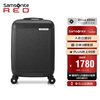 Samsonite suitcase 20-inch trolley case lightweight vertical stripe travel bag NZ2 black checked code box