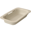Yusenyi retractable fruit washing and draining basket kitchen sink basin and sink retractable draining basket/grey/small + large