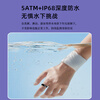Sanluo Official Flagship Smart Ring Blood Sugar Blood Pressure ECG Electrocardiogram Heart Rate Sleep Blood Oxygen Health 5ATM Waterproof Ring Remote Monitoring Father's Day Gift Black Size 9 Finger Circumference 58-60mm