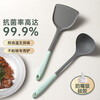 Silicone spatula, non-stick special cooking spatula, food grade high temperature resistant soup spoon, spoon, frying spoon, household full set, high temperature resistant silicone spatula