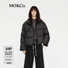 MO&Co. 90 White Goose Down High Collar Short Light Warm Puff Down Jacket MBD4EIN034 New Year Red Black It is recommended to confirm the size with customer service M /165 It is recommended to confirm the size with customer service