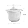 Aoyanlai New Product Kitchen Salad Vegetable Dehydrator Hand Crank Dehydrator Machine Washing Drainage Basket Small Dehydrator Main Image 2L