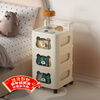 Anya bedside table bedroom 2025 new small bedside table storage rack simple home storage small cabinet 3 layers