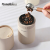 Mongdio Portable Coffee Machine Grinding and Brewing Integrated Home Outdoor Electric Bean Grinder Hand Brewing Cup White Model Grinding and Brewing Coffee Integrated