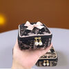 Charming sanitary napkin sanitary napkin bag portable aunt napkin menstrual bag black