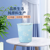 Classic printed trash can for home living room desktop bedroom kitchen bathroom office large capacity paper basket large, medium and small 013 small 1 pack (mixed colors)