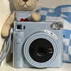 Fuji (FUJIFILM) instax SQUARE SQ1/SQ40 Instant Imaging Square Camera Instant Photo Paper New Year's Gift Annual Party Prize Valentine's Day Gift Box SQ1 Glacier Blue Classic Large Format Ins Style Package (Storage Bag + Photo Album + Photo Frame)