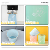 Classic printed trash can for home living room desktop bedroom kitchen bathroom office large capacity paper basket large, medium and small 013 small 1 pack (mixed colors)