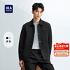 Heilan House (HLA) Jacket Men's Texture National Premium Letter Small Label Jacket Men's Autumn Black C5 L 175/92A Recommended 137~150 catties
