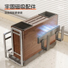 Shuaishi kitchen rack, knife rack, chopstick cage, integrated multifunctional kitchen knife rack, chopping board, pot lid storage rack