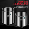 Korade chopstick barrel 316 stainless steel kitchen chopstick cage knife and fork spoon chopstick storage rack countertop tableware mildew-proof drain barrel 316 stainless steel chopstick barrel double-ended round + (with drain tray)