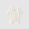 Good Bear Baby Cotton One-piece Clothes Summer Thin Baby Romper Clothes Spring and Autumn Home Long-Sleeved Air-conditioned Clothes Newborn
