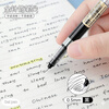 Baijin's most popular neutral straight liquid signature quick-drying pen for primary school, junior high school and university, 0.5 exam, large capacity, student office stationery, black 30 pieces