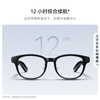 Huawei AI glasses, titanium silver gray, titanium wire half-frame round style, first-person perspective AI flash shooting/Xiaoyi AI/translation/payment/object recognition only supports Hongmeng 6 and above mobile phones