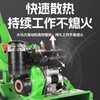 Cottage new four-wheel drive diesel weeder, gasoline, soil loosening, ditching, rotary tillage, weeding artifact, grass breaking machine, micro-tillage, Chongqing gasoline two-wheel drive, hand-operated machine, 50 blades wide, 40 blades, weeding wheel + furrowing plow