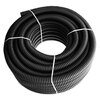 HDPE carbon corrugated pipe cable threading pipe threaded pipe buried black hose insulation monitoring pre-embedded protective sleeve delivery of the whole vehicle please consult customer service when placing an order 50mm ordinary price per meter does not include tax and transportation
