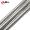 Yisi 304 stainless steel 316 full thread screw rod 201 thread rod 3 meters long screw thread rod M3M4M5M6M30 (304 material) M27*1 meter
