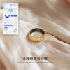 SHAKESPEARE Smart Ring Sleep Monitoring Female Niche Design Couple Ring Light Luxury Crushed Ice Gold No. 13
