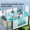 Zhongpuster exhaust duct-free mobile air conditioner all-in-one compressor refrigeration without outdoor unit installation-free household bedroom kitchen refrigeration fan living room cooling artifact summer cooling fan summer luxury model exhaust duct-free dual system refrigeration