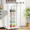 Haier Ice Bar Home Living Room Office Single Door Dormitory Rental Mini Refrigerator Fruit Preservation Cabinet Tea Red Wine Beverage Refrigerator Transparent Glass Door Ultra-Thin Vertical Ice Bar 136L Jasmine White Dual Temperature Zone + With Freezer Can Make Ice 136L