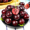Spot Meizao large cherries fresh Chilean imported cherries fruit seasonal gift box for pregnant women 2500g (net weight) Fruit King 4J32-34mm