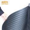 Cupola insulating mat power distribution room 5kv 3mm 1m*5m black stripe high voltage insulating rubber mat anti-slip insulating rubber mat floor mat carpet rubber sheet