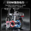 FG FLYING PIGEON folding electric vehicle for driving, extra long range, new national standard electric bicycle, adult small battery, electric bicycle lithium battery, luxury version - 10A pure electric range 30km/8-weight shock absorption/Panasonic battery cell/lifetime warranty