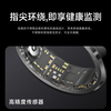 NUIBC Vibration Reminder Smart Ring Gesture Control Incoming Calls, WeChat Messages, SMS Alarm Clock Vibration Reminder Smart Ring, Take Photos and Videos, Lighter than a Watch, Silver Size 12 (Circumference 70mm)