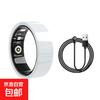 V4 Ceramic Smart Ring NFC Access Control Heart Rate Blood Oxygen Sports Health Sleep Monitoring Pedometer TK8 Smart Health White No. 11 Magnetic Cable Charging