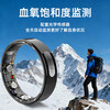 Smart Ring AI-ECG ECG Monitoring Blood Pressure Heart Rate Blood Oxygen Monitoring Sleep Health Monitoring Waterproof Sports Smart Ring Free Charging Box + Heart Rate + Blood Oxygen + Blood Pressure + Sleep + Exercise + Non-sensory Wearing No. 11 Diameter 20.6 Finger Circumference 64