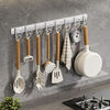 CRHMMFLF Stainless Steel Kitchen Knife Storage Rack Multi-functional Knife Rack Storage Rack Chopstick Cage Chopstick Tube Wall Hook No-Punch Selection-10 Hooks Multi-Purpose Stainless Steel Hook