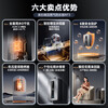 Midea gas water heater natural gas intelligent control pressurized water servo five-fold purification kitchen household frequency conversion energy-saving gas-saving constant temperature 13 liters/16 liters gas water heater RF3 series 16L JSQ30-RF3 natural gas
