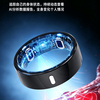 Case smart ring, ECG micro-physical examination, blood sugar, blood pressure, uric acid, blood lipids, sleep monitoring, remote care, health, heart rate, real-time value, step counting, dynamic ring, ceramic top-pink ECG, blood sugar, uric acid, blood lipids, blood pressure trend, No. 9 (diameter 19mm, finger circumference 60mm)