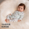 Betis Vernix Newborn Baby Clothes Spring and Autumn Baby Onesies Men's and Women's Baby Romper Clothes Born Like Flowers - Soft and Hypoallergenic Four Seasons 80cm Medium Open