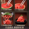 Oraldo watermelon cutter household 316 stainless steel fruit divider watermelon dicing gadget saves time and effort 316 antibacterial watermelon cutter comes with a fruit fork