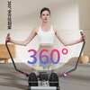 SEAN LEE super fat-burning simulation sculls 12-speed resistance home fitness equipment hydraulic exercise back weight loss aerobic rowing machine silver hydraulic 12-speed resistance
